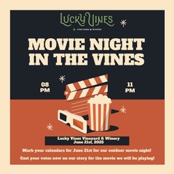 Popcorn, Wine, & Movie OH MY!